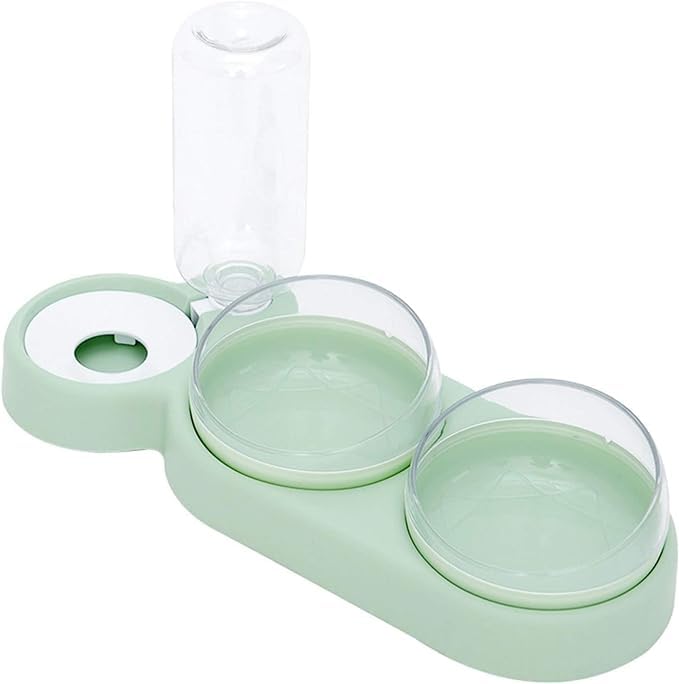 Rotatable Pet Feeder Water Dispenser