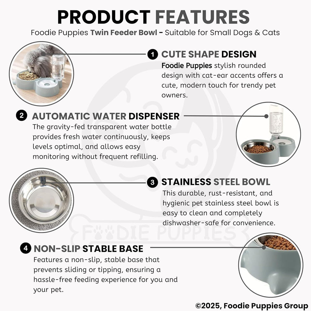 Pet Automatic Water Food Bowl