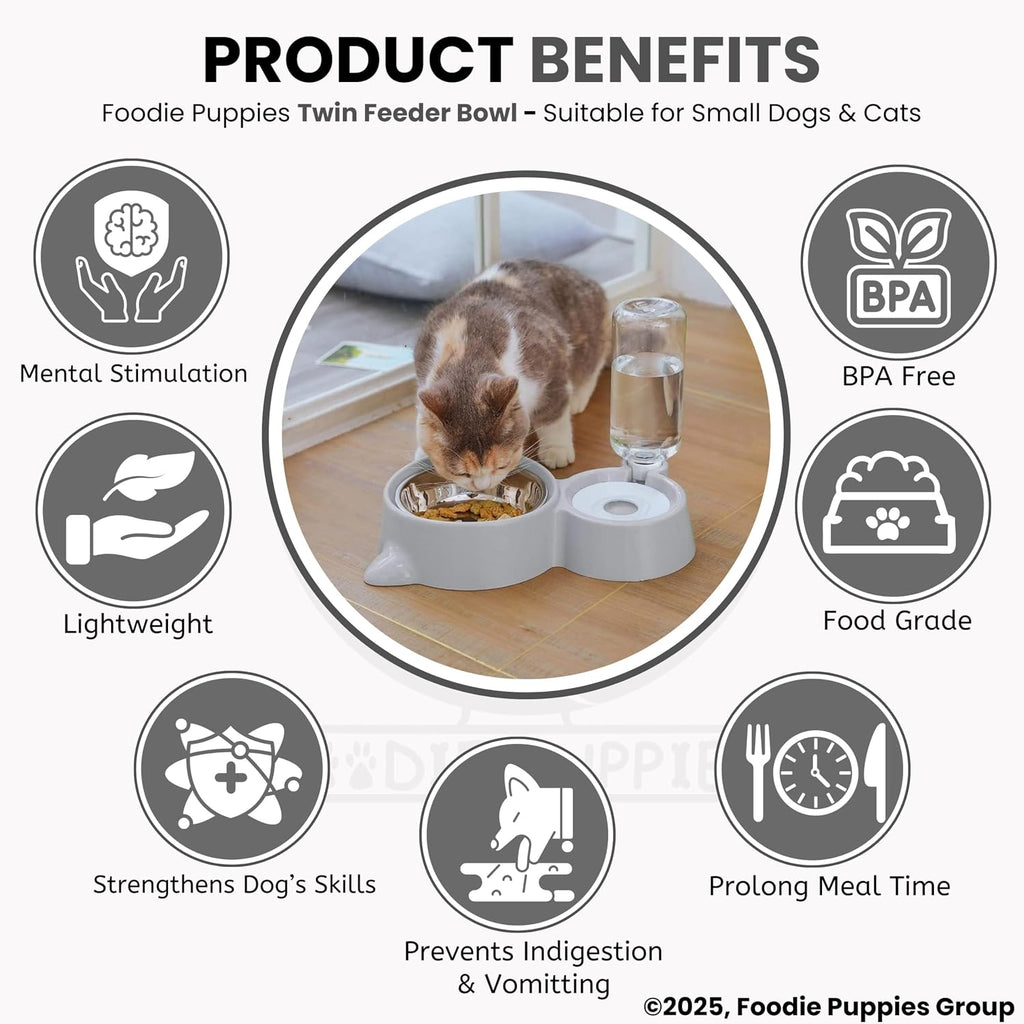 Pet Automatic Water Food Bowl